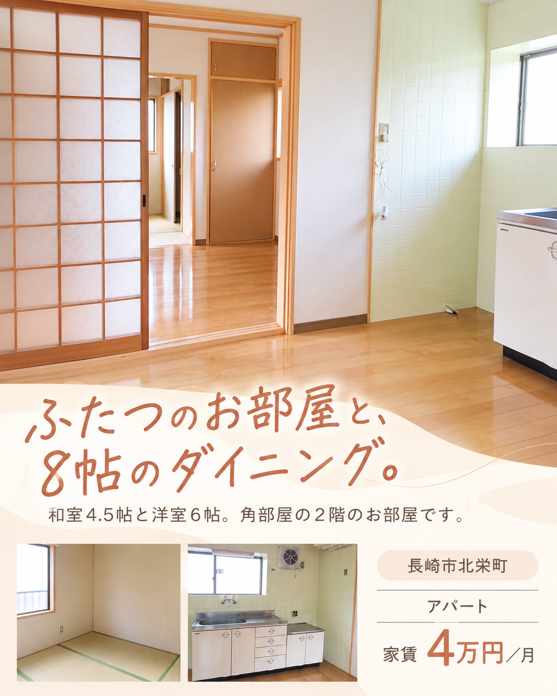 クリーンハイツ北栄 201の掲載カード