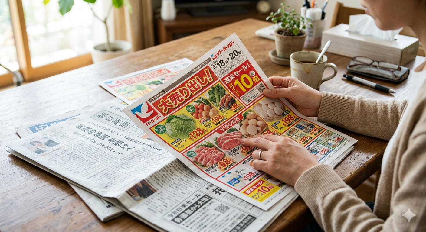 新聞折込チラシ